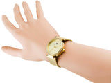 Tommy Hilfiger Lynn Quartz Gold Dial Gold Mesh Bracelet Watch For Women - 1781864 Authentic Buy Shop Now