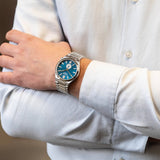 Citizen Tsuyosa Automatic Blue Dial Silver Steel Strap Watch For Men - NK5010-51L Authentic Buy Shop Now