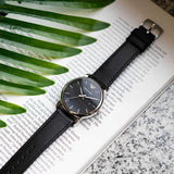 Emporio Armani Classic Quartz Black Dial Black Leather Strap Watch For Men - AR1692 Authentic Buy Shop Now