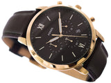 Fossil Neutra Chronograph Brown Dial Brown Leather Strap Watch for Men - FS5763 Authentic Buy Shop Now