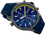Hugo Boss Globetrotter Blue Dial Blue Silicone Strap Watch for Men - 1513821 Authentic Buy Shop Now