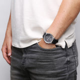 Hugo Boss Professional Black Dial Black Silicone Strap Watch for Men - 1513525 Authentic Buy Shop Now