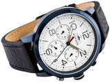 Tommy Hilfiger Jake Multi Function Quartz White Dial Black Leather Strap Watch for Men - 1791235 Authentic Buy Shop Now