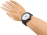 Tommy Hilfiger Jake Multi Function Quartz White Dial Black Leather Strap Watch for Men - 1791235 Authentic Buy Shop Now
