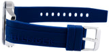 Tommy Hilfiger Decker Quartz Blue Dial Blue Rubber Strap Watch for Men - 1791350 Authentic Buy Shop Now