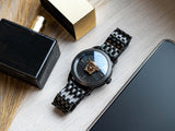Versace Palazzo Empire Black Dial Black Steel Strap Watch for Men - VERD00518 Authentic Buy Shop Now
