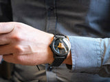 Versace Palazzo Empire Black Dial Black Steel Strap Watch for Men - VERD00518 Authentic Buy Shop Now