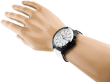 Tommy Hilfiger Bank Chronograph White Dial White Rubber Strap Watch for Men - 1791723 Authentic Buy Shop Now