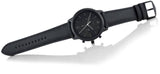 Fossil Neutra Chronograph Black Dial Black Leather Strap Watch for Men - FS5503 Authentic Buy Shop Now