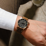 Maurice Lacroix Pontos Diver Limited Edition Black Dial Brown Leather Strap Watch For Men - PT6248-BRZ01-330-3 Authentic Buy Shop Now
