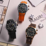 Maurice Lacroix Pontos S Diver Black Dial Orange Rubber Strap Watch For Men - PT6248-SS00L-330-J Authentic Buy Shop Now