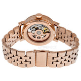 Fossil Boyfriend Automatic Skeleton Rose Gold Dial Rose Gold Steel Strap Watch for Women - ME3065 Authentic Buy Shop Now