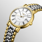 Longines Presence 38.5mm Automatic Stainless Steel Watch for Men - L4.921.2.11.7 Authentic Buy Shop Now