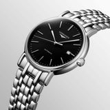 Longines Presence 38.5mm Automatic Stainless Steel Watch for Men - L4.921.4.52.6 Authentic Buy Shop Now