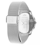 Calvin Klein Minimal Grey Dial Silver Mesh Bracelet Watch for Men - K3M22124 Authentic Buy Shop Now