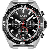 Hugo Boss Energy Chronograph Black Dial Black Silicon Strap Watch For Men - 1513969 Authentic Buy Shop Now