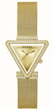 Guess Fame Diamonds Gold Dial Gold Mesh Bracelet Watch for Women - GW0508L2 Authentic Buy Shop Now