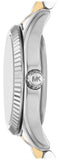 Michael Kors Lexington Analog Silver Dial Two Tone Steel Strap Watch for Women - MK4740 Authentic Buy Shop Now
