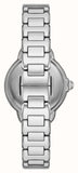 Emporio Armani Mia Three Crystals Silver Dial Silver Steel Strap Watch For Women - AR11632 Authentic Buy Shop Now