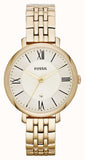 Fossil Jacqueline White Dial Gold Steel Strap Watch for Women - ES3434 Authentic Buy Shop Now