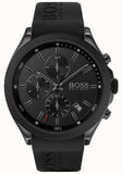 Hugo Boss Velocity Black Dial Black Rubber Strap Watch for Men - 1513720 Authentic Buy Shop Now