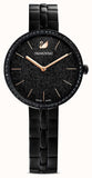 Swarovski Cosmopolitan PVD Black Dial Black Steel Strap Watch for Women - 5547646 Authentic Buy Shop Now