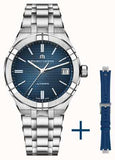 Maurice Lacroix Aikon Automatic Blue Dial Silver Steel Strap Watch for Women - AI1807-SS002-430-1 Authentic Buy Shop Now