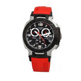 Tissot T Race Chronograph Black Dial Red Rubber Strap Watch for Men - T048.417.27.057.01 Authentic Buy Shop Now
