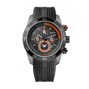 Hugo Boss Motorsport Special Edition Black Dial Black Rubber Strap Watch For Men - HB1512662 Authentic Buy Shop Now
