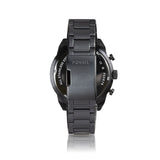 Fossil Bronson Chronograph Black Dial Black Steel Strap Watch for Men - FS5876 Authentic Buy Shop Now