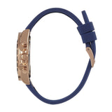 Guess Eclipse White Dial Blue Rubber Strap Watch for Women - GW0315L2 Authentic Buy Shop Now