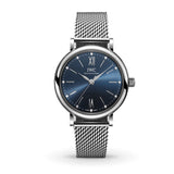 IWC Portofino Automatic Blue Dial Silver Mesh Bracelet Watch for Women - IW357404 Authentic Buy Shop Now