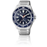 Citizen Promaster Marine Blue Dial Silver Steel Strap Watch For Men - BN0191-80L Authentic Buy Shop Now