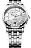 Maurice Lacroix Pontos Date Automatic Silver Dial Silver Steel Strap Watch For Men - PT6148-SS002-130 Authentic Buy Shop Now