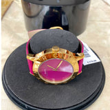 Marc Jacobs Purple Dial Purple Leather Strap Watch for Women - MBM1209 Authentic Buy Shop Now