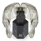 Philipp Plein Octagon Black Dial Black Silicone Strap Watch for Men - PWTBA0623 Authentic Buy Shop Now