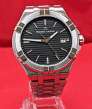 Maurice Lacroix Aikon Venturer Black Dial Silver Steel Strap Watch for Men - AI1008-SS002-331-1 Authentic Buy Shop Now