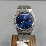 Tudor Royal Automatic Diamonds Blue Dial Silver Steel Strap Watch for Men - M28600-0006 Authentic Buy Shop Now