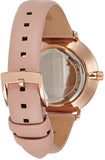Michael Kors Pyper Analog White Dial Pink Leather Strap Watch For Women - MK2803 Authentic Buy Shop Now