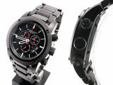 Burberry Sport Chronograph Black Dial Black Steel Strap Watch for Men - BU7703 Authentic Buy Shop Now