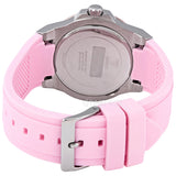 Guess Zena Quartz White Dial Pink Rubber Strap Watch For Women - W1094L4 Authentic Buy Shop Now