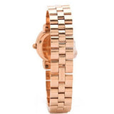 Marc Jacobs Marci Rose Gold Dial Rose Gold Steel Strap Watch for Women - MBM3175 Authentic Buy Shop Now