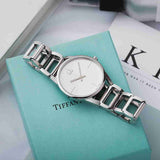 Calvin Klein Stately White Dial Silver Steel Strap Watch for Women - K3G23126 Authentic Buy Shop Now