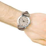 Burberry The City Smoked Brown Dial Brown Leather Strap Watch for Men - BU9361 Authentic Buy Shop Now
