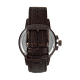 Maserati Ingegno Automatic White Skeleton Dial Brown Leather Strap Watch For Men - R8821119003 Authentic Buy Shop Now