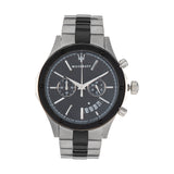 Maserati Circuito Chronograph Black Dial Two Tone Steel Strap Watch For Men - R8873627003 Authentic Buy Shop Now