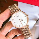Tissot Everytime Medium White Dial Rose Gold Mesh Bracelet Watch For Men - T109.410.33.031.00 Authentic Buy Shop Now