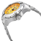 Breitling Avenger Automatic 45mm Seawolf Yellow Dial Silver Steel Strap Strap Watch for Men - A17319101/1A1 Authentic Buy Shop Now