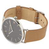 Coach Charles Black Dial Brown Leather Strap Watch for Men - 14602155 Authentic Buy Shop Now