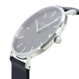 Coach Charles Grey Dial Black Leather Strap Watch for Men - 14602150 Authentic Buy Shop Now